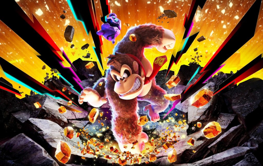 Nintendo apresenta prévia em português de Donkey Kong Bananza.