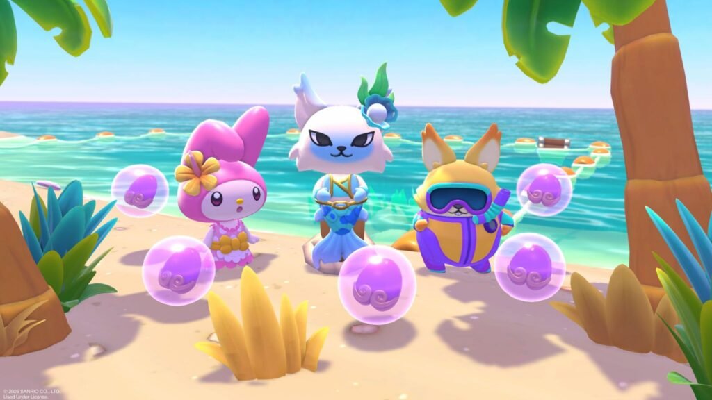 Nova atualização de Hello Kitty Island Adventure traz aventuras submarinas e muito mais