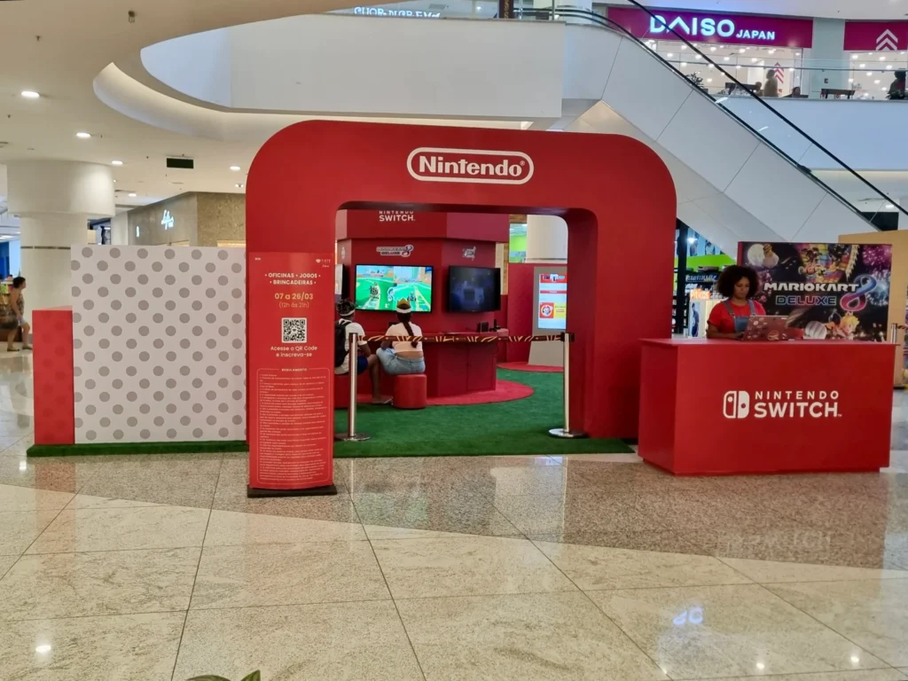 Terceira parada do Nintendo Switch Shopping Tour chega em Brasília