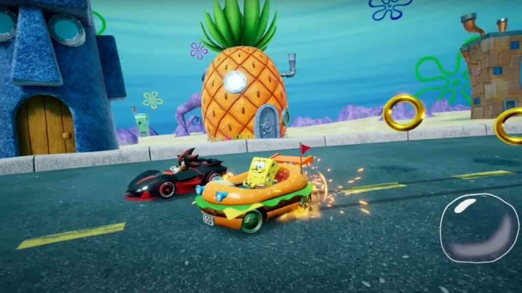 Assista: Trailer de Sonic Racing CrossWorlds confirma Bob Esponja, Tartarugas Ninja e muito mais