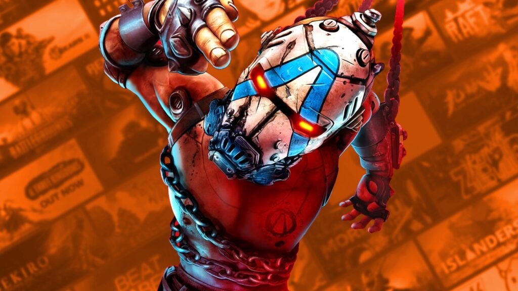 Enquete polêmica de Borderlands 4 pergunta aos jogadores se preferem exclusividade na Steam ou Epic Games.