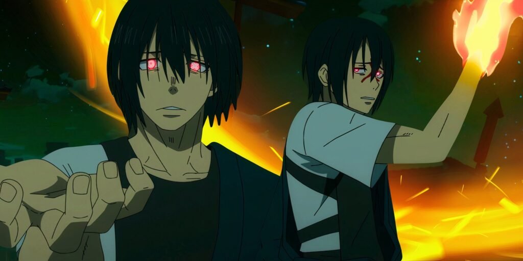 Habilidades Híbridas de Pirocinese de Benimaru Shinmon: Uma Análise
