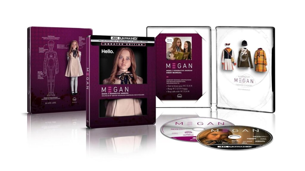 M3GAN Steelbook 4K Blu-ray em Promoção Antes da Sequência