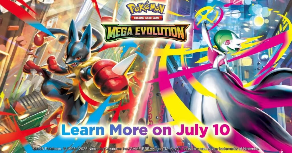 Mega Evoluções do Pokémon TCG são reveladas