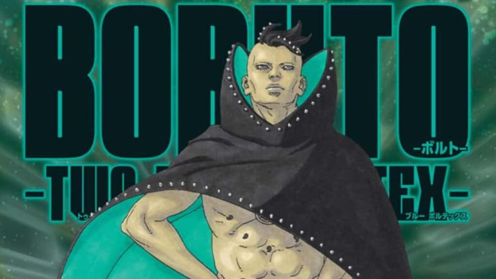 Nova prévia do próximo lançamento de Boruto evoca fortes influências de JoJo.