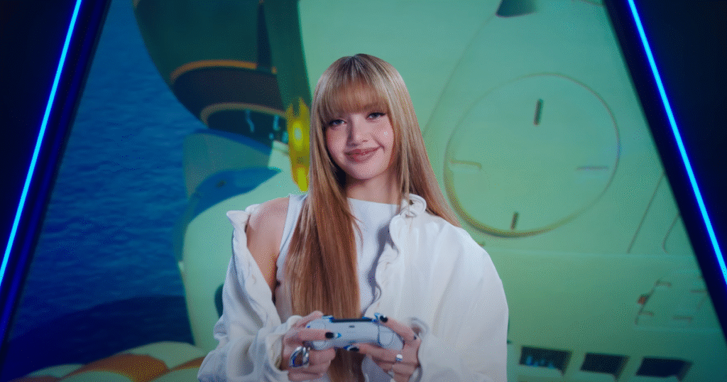 Lisa, do Blackpink, assume novo posto como representante da PlayStation.