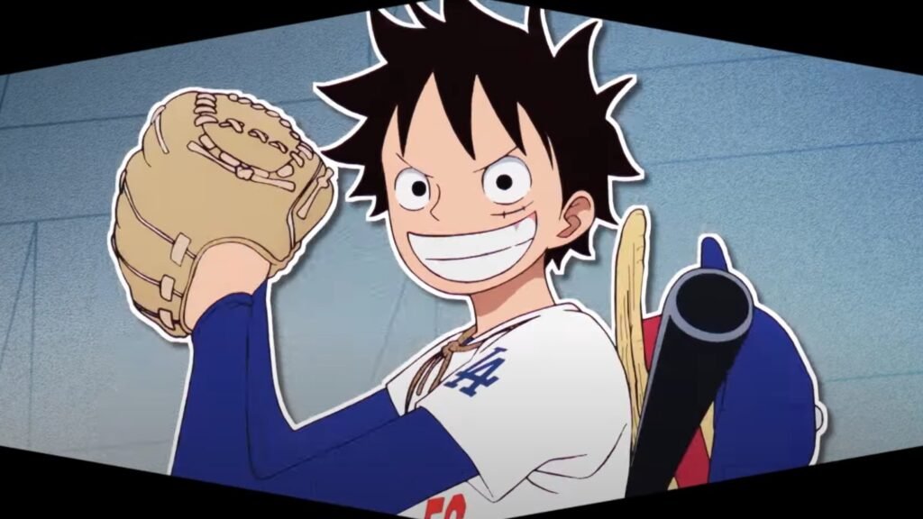 One Piece invade a MLB com parceria especial com o L.A. Dodgers.