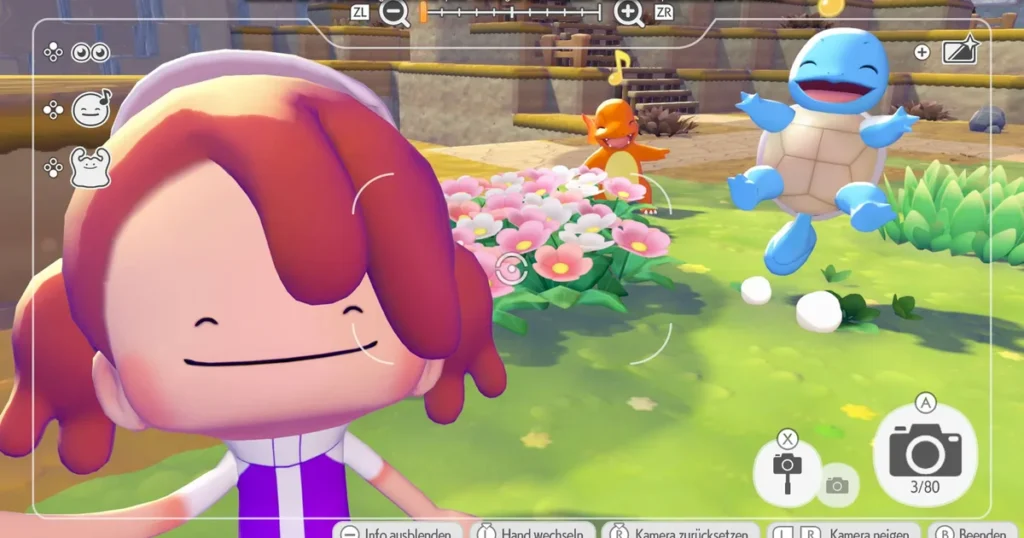 reescreva o título em portugues do brasil usando outras palavras: Nova atualização de Pokémon Pokopia resolve erros graves na Switch 2 E não acrescentar nenhum texto ou tag além do próprio texto traduzido