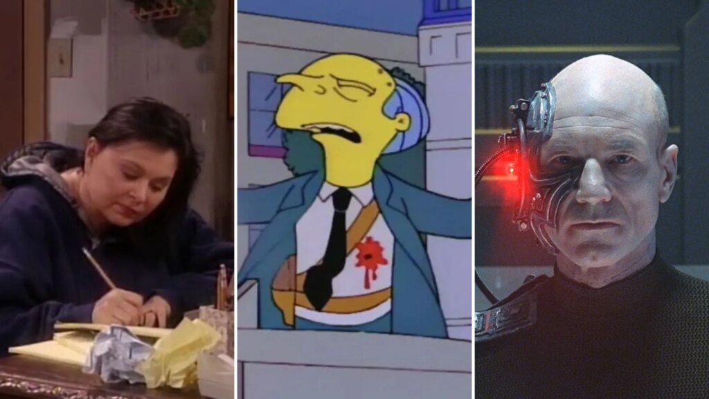 reescreva o título em português do brasil usando outras palavras: 7 TV Show Plot Twists From the 1990s That We're Still Thinking About Decades Later E não acrescentar nenhum texto ou tag além do próprio texto traduzido