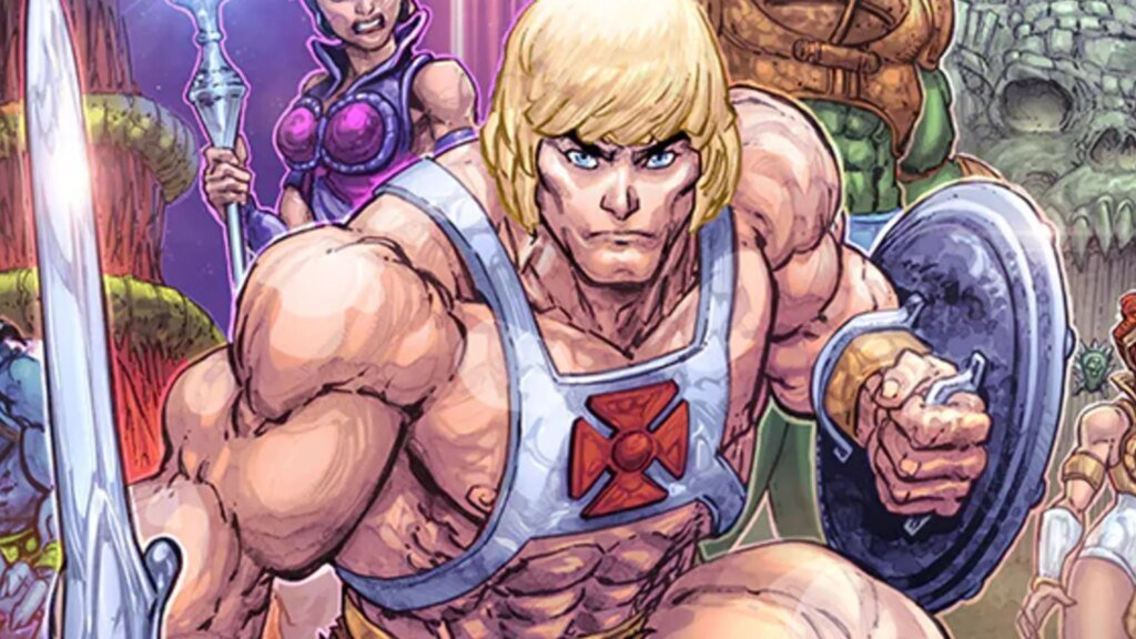 reescreva o título em português do brasil usando outras palavras: New He-Man Game Gets Delayed Right Before Release E não acrescentar nenhum texto ou tag além do próprio texto traduzido