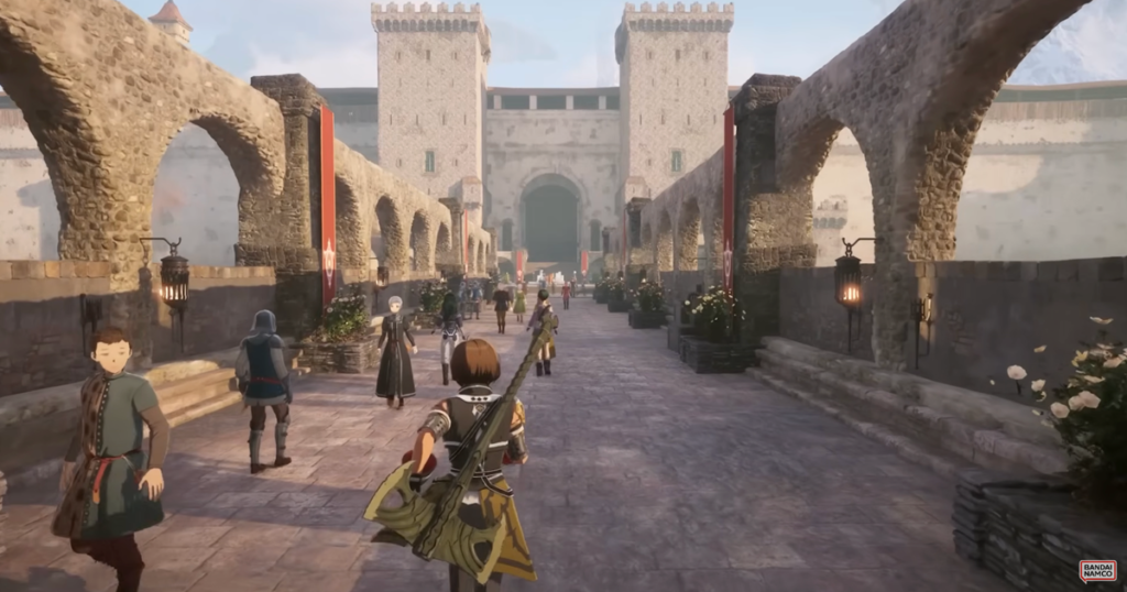 reescreva o título em portugues do brasil usando outras palavras: Echoes of Aincrad recebe trailer dedicado à jogabilidade E não acrescentar nenhum texto ou tag além do próprio texto traduzido