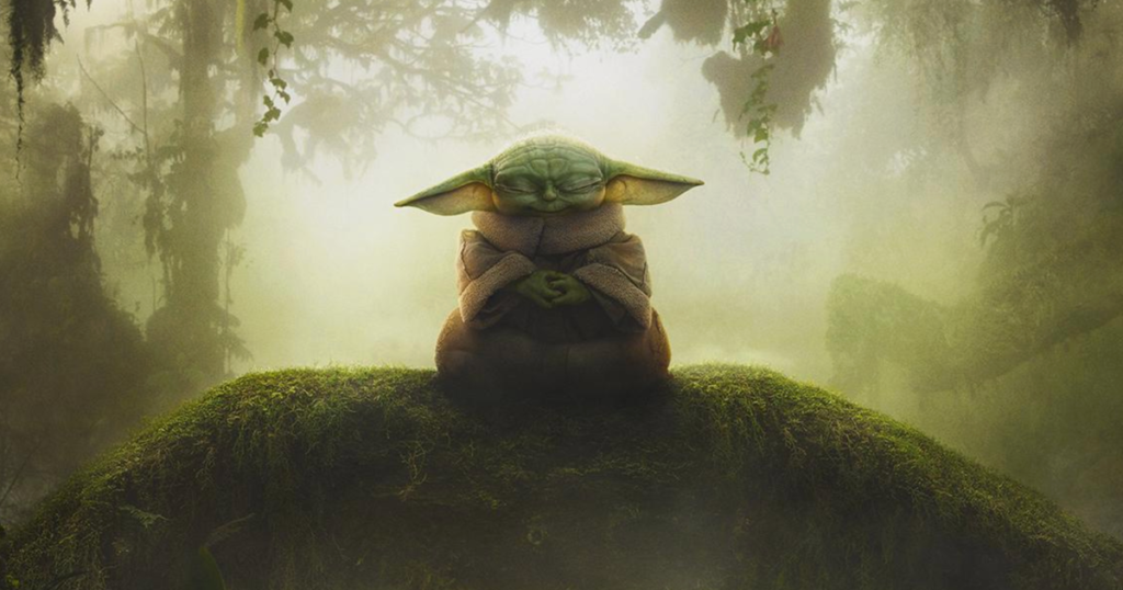 reescreva o título em portugues do brasil usando outras palavras: The Mandalorian & Grogu recebe o trailer final E não acrescentar nenhum texto ou tag além do próprio texto traduzido
