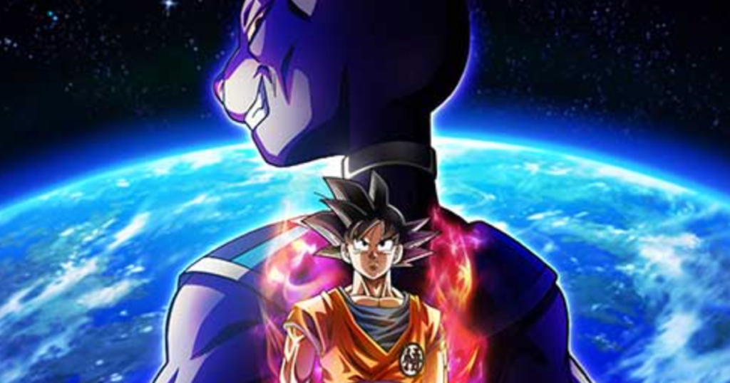 reescreva o título em portugues do brasil usando outras palavras: Primeiro trailer de Dragon Ball Super: Beerus E não acrescentar nenhum texto ou tag além do próprio texto traduzido