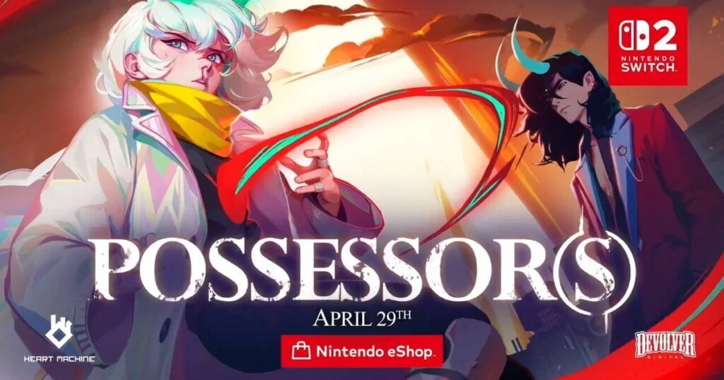 reescreva o título em portugues do brasil usando outras palavras: Switch 2 recebe Possessor(s) e vários indies adorados E não acrescentar nenhum texto ou tag além do próprio texto traduzido