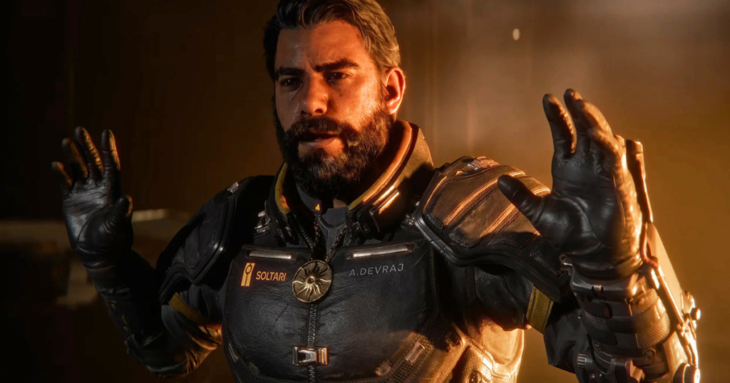 reescreva o título em portugues do brasil usando outras palavras: Saros é um sucesso junta da critica especializada e pode o candidato da PlayStation a Jogo do Ano E não acrescentar nenhum texto ou tag além do próprio texto traduzido