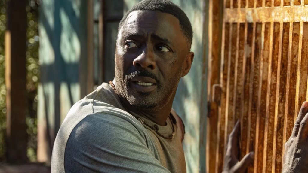Idris Elba enfrenta um leão (sim, de verdade) neste terror de sobrevivência que está entre os 5 mais vistos na Netflix nos EUA.