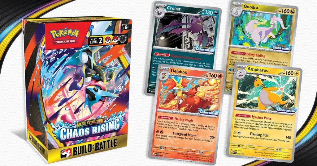 Promoções de Pokémon TCG: Ascensão do Caos