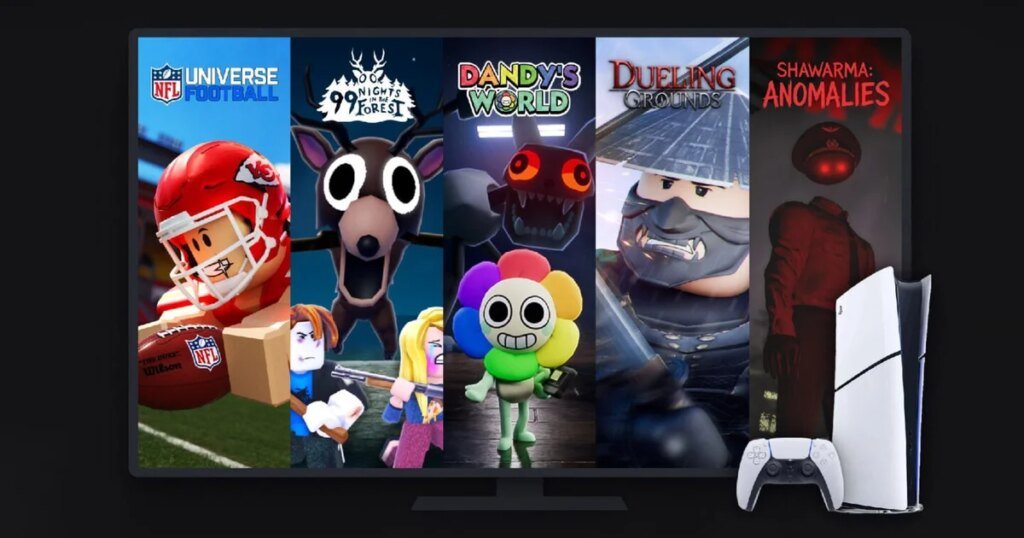 Roblox aprimorado no PlayStation 5