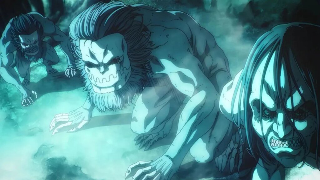 Todos os Usuários do Titã Mandíbula em Attack on Titan, Classificados