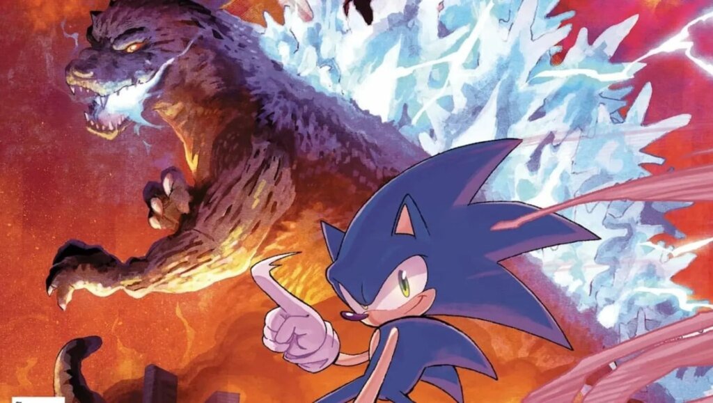 Primeira prévia do encontro entre Sonic e Godzilla divulgada