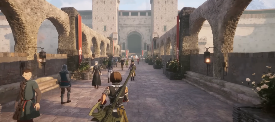 reescreva o título em portugues do brasil usando outras palavras: Echoes of Aincrad recebe trailer dedicado à jogabilidade E não acrescentar nenhum texto ou tag além do próprio texto traduzido