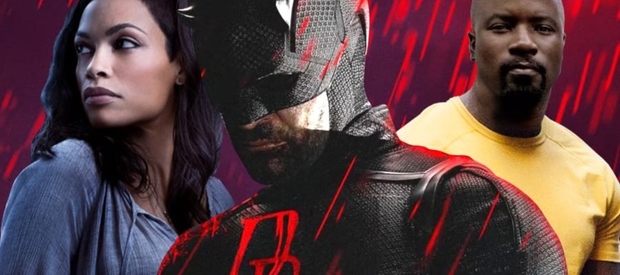 reescreva o título em português do brasil usando outras palavras: 6 MCU Character Returns Confirmed & Teased for Daredevil: Born Again Season 2 & 3 E não acrescentar nenhum texto ou tag além do próprio texto traduzido