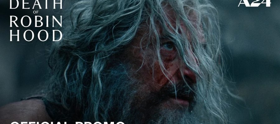 reescreva o título em portugues do brasil usando outras palavras: Novo trailer de The Death of Robin Hood com Hugh Jackman E não acrescentar nenhum texto ou tag além do próprio texto traduzido