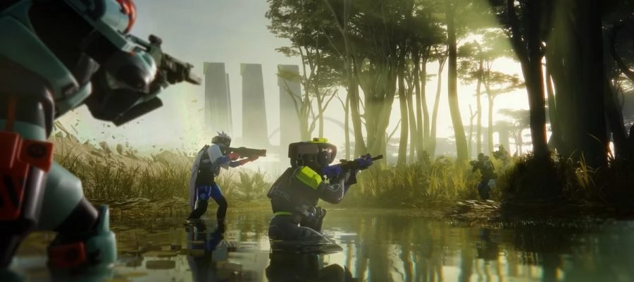 reescreva o título em portugues do brasil usando outras palavras: Marathon é o jogo mais pesquisado no Steam, mas quase ninguém o joga E não acrescentar nenhum texto ou tag além do próprio texto traduzido