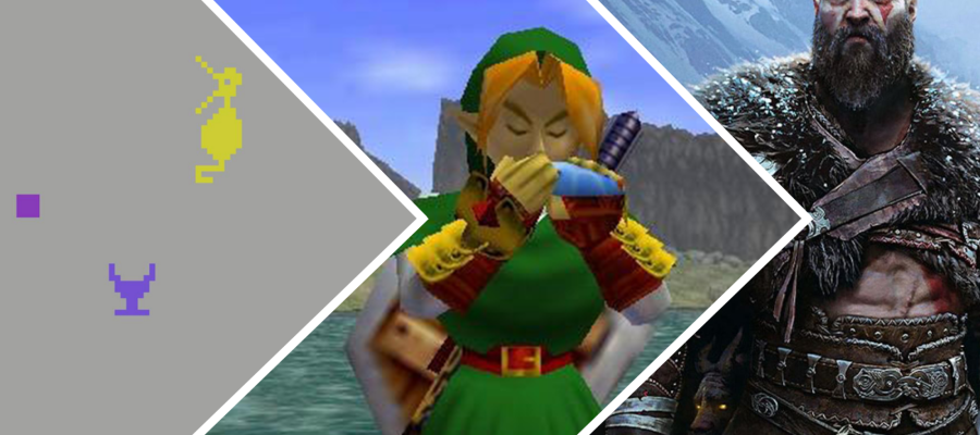 reescreva o título em português do brasil usando outras palavras: Best Adventure Game From Each Console Generation E não acrescentar nenhum texto ou tag além do próprio texto traduzido