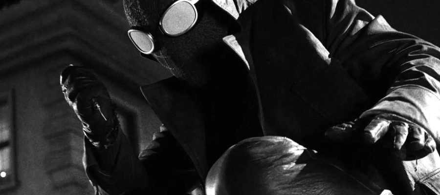 reescreva o título em português do brasil usando outras palavras: First Look at Spider-Man Villains Sandman, Tombstone, Megawatt & Silvermane in Nic Cage's Spider-Noir Revealed E não acrescentar nenhum texto ou tag além do próprio texto traduzido