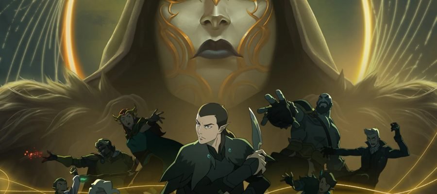 reescreva o título em português do brasil usando outras palavras: Prime's Best Fantasy Show Finally Returns - Watch The Vox Machina Trailer E não acrescentar nenhum texto ou tag além do próprio texto traduzido