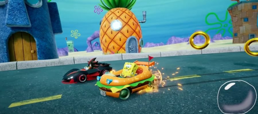 Assista: Trailer de Sonic Racing CrossWorlds confirma Bob Esponja, Tartarugas Ninja e muito mais