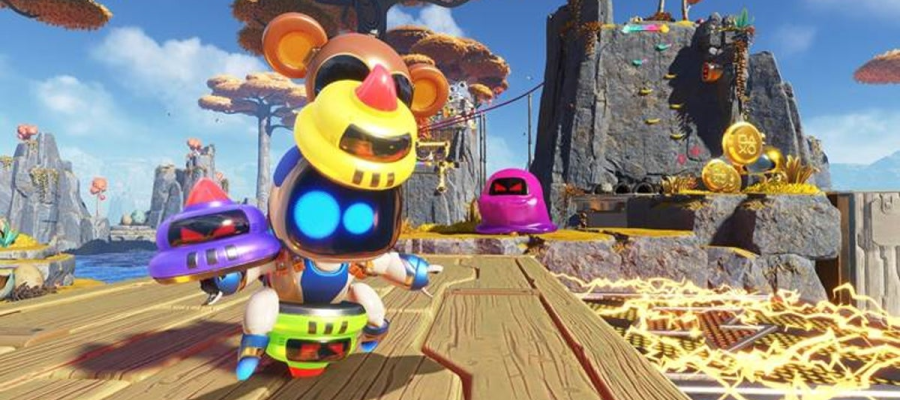 Astro Bot ganha fases inéditas sem custo
