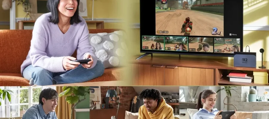 Bate-papo por voz do Nintendo Switch 2 requer número de celular