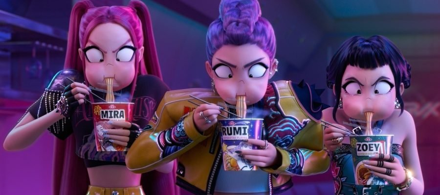 Caçadores de Demônios K-Pop da Netflix Lançam Trailer e Pôster Antes da Estreia no Verão