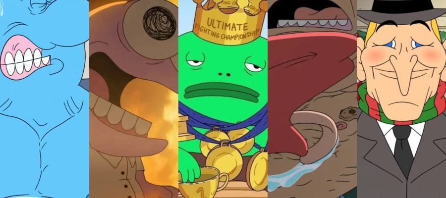 Cada episódio da 3ª temporada de Smiling Friends, classificado