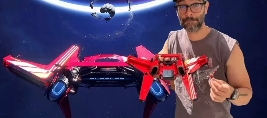 Fã de Lego deixa Neil Druckmann boquiaberto com criação espacial.