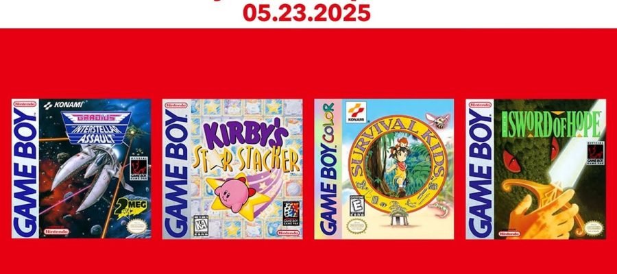 Nintendo Switch adiciona jogos clássicos do Game Boy