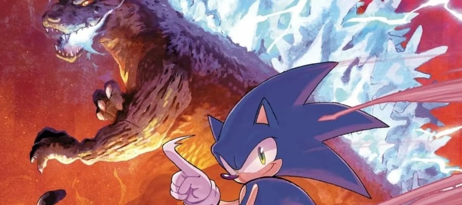 Primeira prévia do encontro entre Sonic e Godzilla divulgada