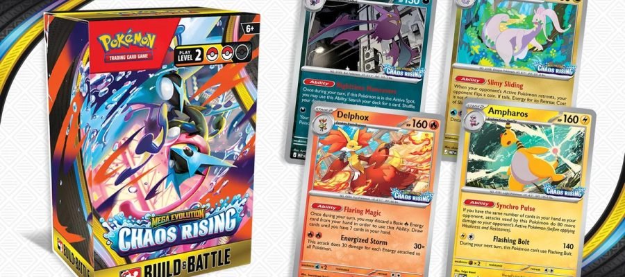 Promoções de Pokémon TCG: Ascensão do Caos