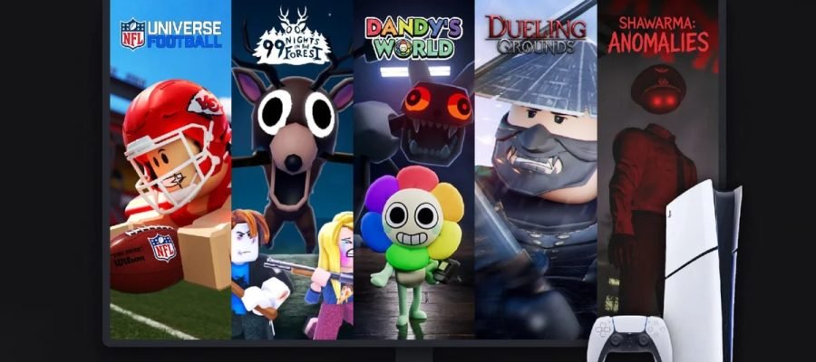 Roblox aprimorado no PlayStation 5